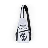 Inspirational 'Nothing But God' Chest Bag - Crossbody Sling with Faith Symbol