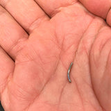 14G 316l Stainless Steel Replacement Curved Barbell 3/8