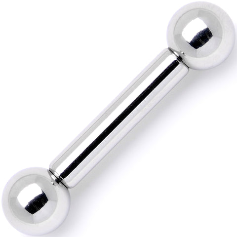 10G Stainless Straight Steel Barbell 1/2 5mm