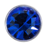 20G Stainless Steel Sapphire Blue Gem Micro Nose Bone