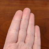 20G Stainless Steel Aqua Gem Micro Nose Bone