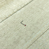 20G Stainless Steel Ruby Red Gem Micro Nose Ring L-Shaped