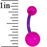 Bioplast Magenta Magic Belly Ring