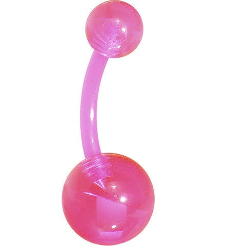 Bioplast Pinksicle Belly Ring