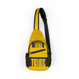 Yellow 'TRIBE' Chest Bag – Sling Crossbody Pack for Everyday Urban Style