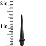 2G Black UV Acrylic Straight Taper Set
