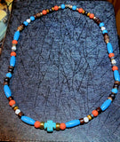 African style  beaded necklace