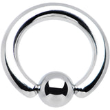 10G 3/8 Stainless Steel BCR Captive Ring