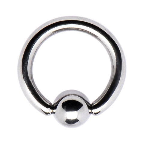 12G STEEL BCR Captive Ring 3/8 5mm