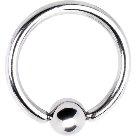 12G STEEL BCR Captive Ring 1/2 5mm