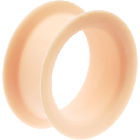 7/8 Flesh Color Silicone Tunnel