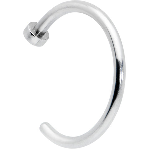 18G Stainless Steel Nose Hoop - 3/8