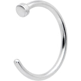18G Stainless Steel Nose Hoop - 3/8