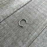 18G Stainless Steel Nose Hoop - 3/8
