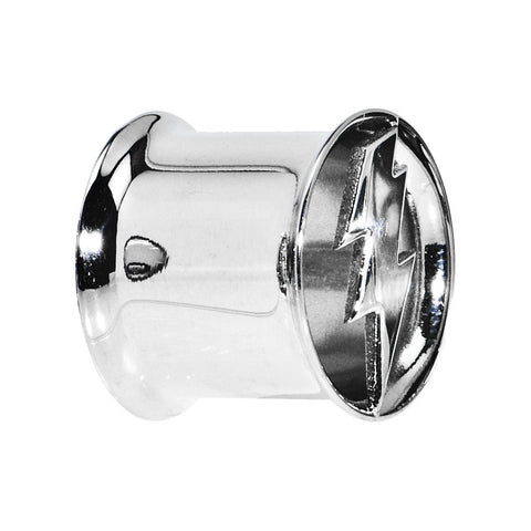 1/2 Stainless Steel Double Flare Lightning Bolt Tunnel
