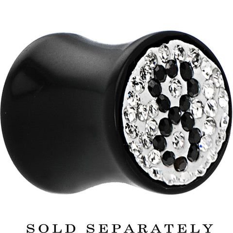 1/2G Crystal 8 Ball Saddle Plug