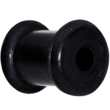 2G Black Double Flare Silicone Flexible Tunnel Set