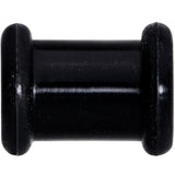 2G Black Double Flare Silicone Flexible Tunnel Set