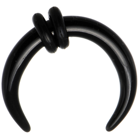 8G Black Acrylic UV Buffalo Taper