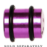 12mm Pink Anodized Titanium Blinking Plug