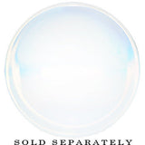 7/16 Double Flare Moonstone Saddle Plug