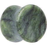 9/16 Double Flare Jade Natural Stone Concave Plug