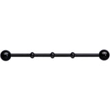 Ball Black Anodized Titanium Industrial Project Bar 38mm