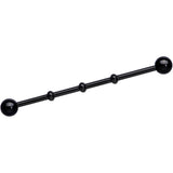 Ball Black Anodized Titanium Industrial Project Bar 38mm