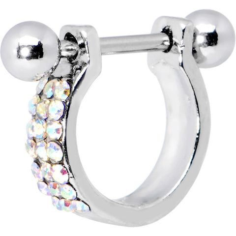 Aurora Gem Helix Cartilage Earring