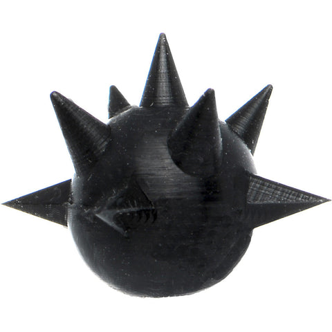 Black Silicone Spikey Sphere Add On