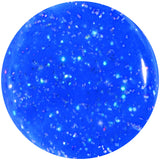 18mm Blue Neon Glitter Saddle Plug