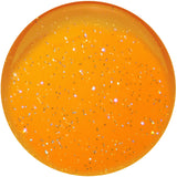 24mm Orange Neon Glitter Saddle Plug