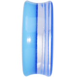 26mm Blue Neon Glitter Saddle Plug