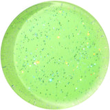 28mm Green Neon Glitter Saddle Plug