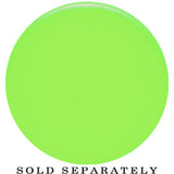 30mm Green Neon Glitter Saddle Plug