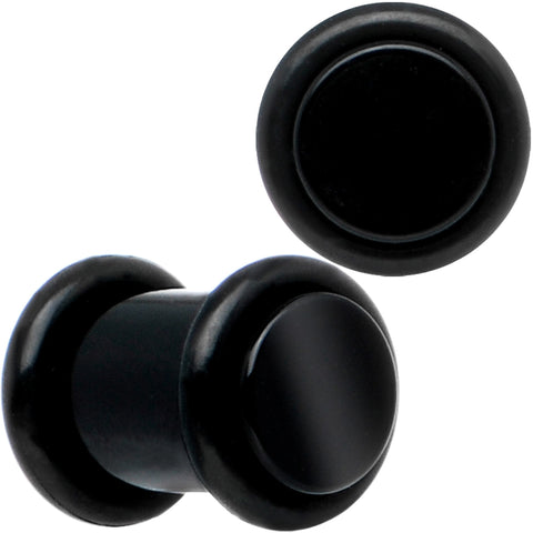 7mm Black Acrylic Plug Set
