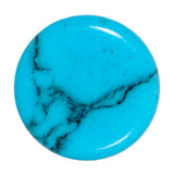 00G Turquoise Natural Stone Saddle Plug Set