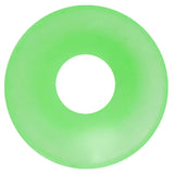 4G Thin Flexible Green Silicone Double Flare Tunnel Plug Set