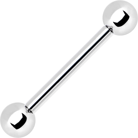 12G Internally Threaded Steel Barbell 5/8 5mm