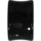9/16 Black Acrylic Hollow Butterfly Saddle Plug