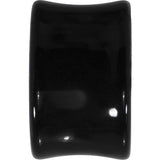 5/8 Black Acrylic Hollow Star Saddle Plug