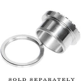 26mm Stainless Steel Multi Gem Screw Fit Tunnel