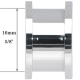 5/8 Stainless Steel Herb Stash and Grinder Plug Set