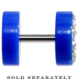 Blue Acrylic Jeweled Star Cheater Plug