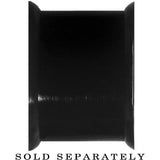 9/16 Black Star Silicone Flexible Tunnel