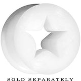 9/16 White Star Silicone Flexible Tunnel