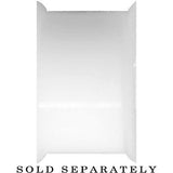 5/8 White Heart Silicone Flexible Tunnel