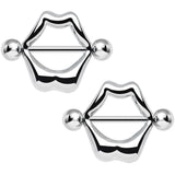 14G 5/8 Hot Lips Nipple Shield Set