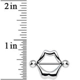 14G 5/8 Hot Lips Nipple Shield Set