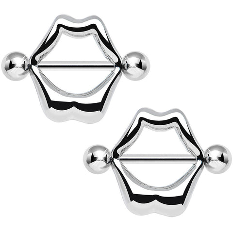 14G 5/8 Hot Lips Nipple Shield Set